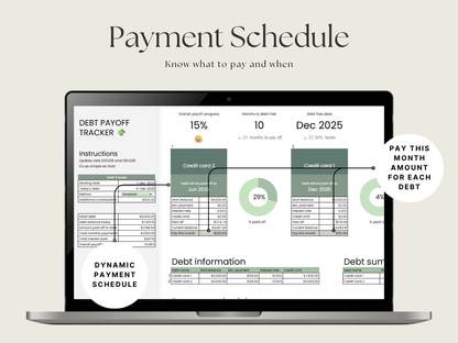 Free Debt Payoff Tracker (Lite Edition) | Google Sheets Template | Debt Snowball Planner by Calculatify