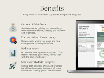 Debt Payoff Planner – Snowball and Avalanche Google Sheets Tool