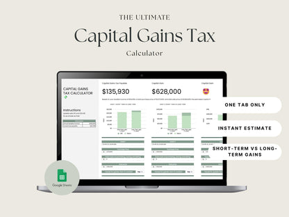 Capital Gains Tax Calculator – Australia | Shares & Property
