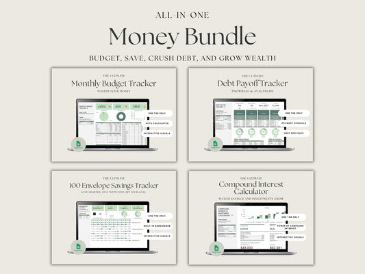 Ultimate Finance Bundle – Budget, Debt, Savings & Growth Tools