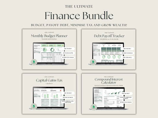 All-in-One Money Management Toolkit – Budget, Debt & Tax Tools