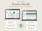 Paycheck Budget + Debt Tracker Bundle – Google Sheets Finance Tool