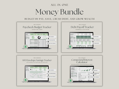All-in-One Money Bundle – Budget, Save & Pay Off Debt